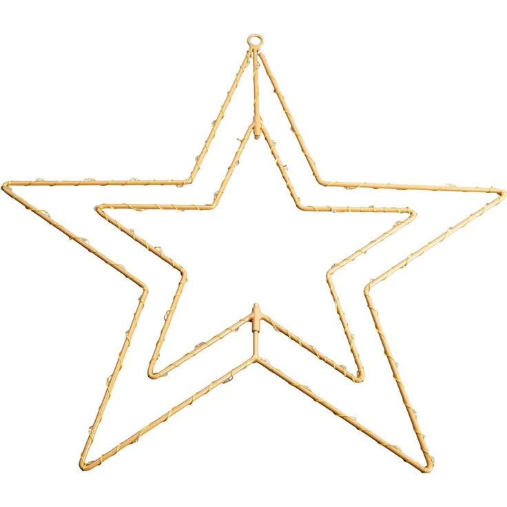Weihnachtsstern beleuchtet für außen LED Weihnachtsbeleuchtung Stern 5257058 – Bild 1
