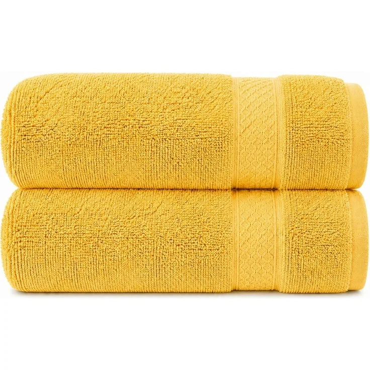 Komfortec Badetücher 70x140 cm, 100% Baumwolle, 470 g/m², Frottee (2-St), Handtücher 70x140 cm Set, Weich