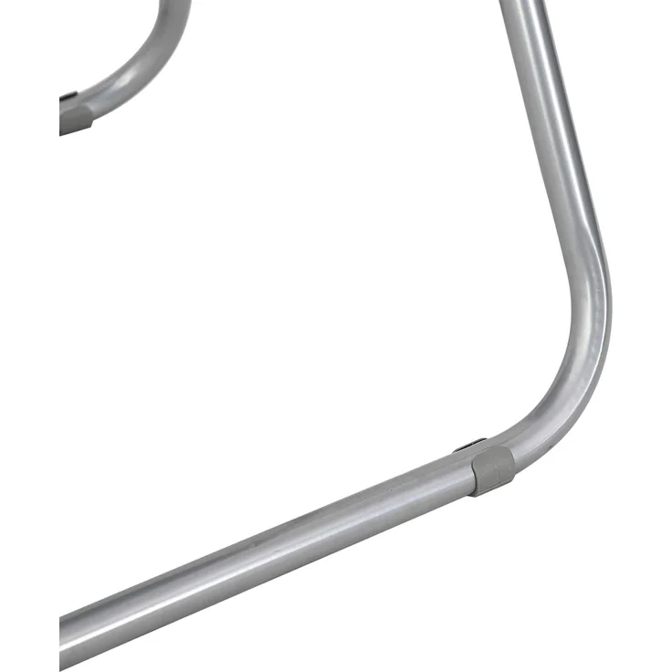 vidaXL Klappstuhl 2 pcs Weiß und Grau 48 x 43,5 x 81 cm Kunstleder 42029044 – Bild 10