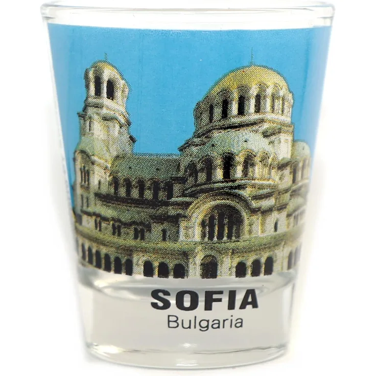Sofia, Bulgarie Alexander Nevsky Cathedral Verre à Shot
