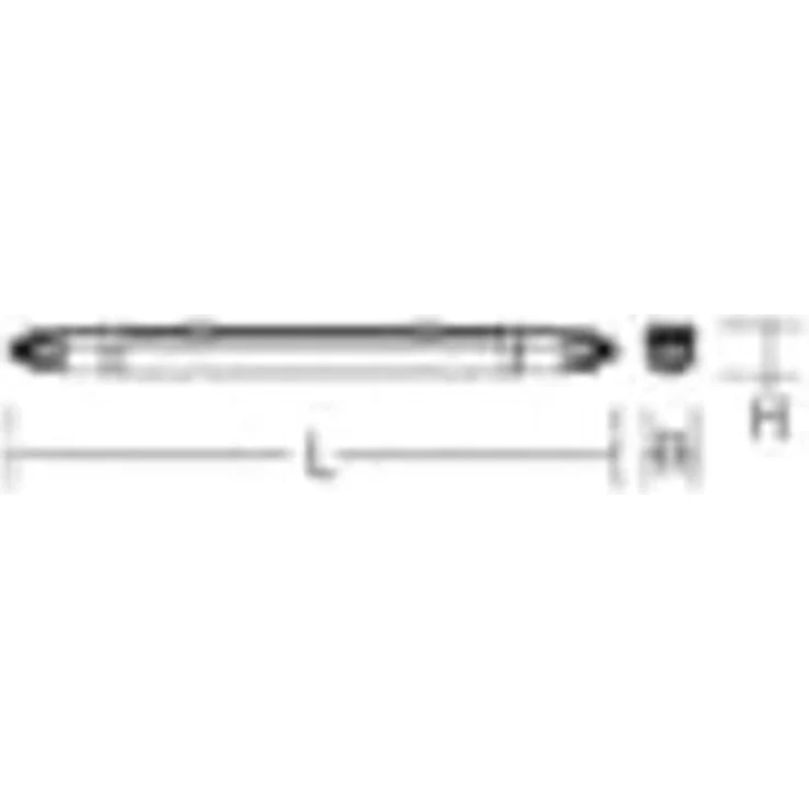 RZB 451217.002 Home702 34/51W 4000K 1,50m PC LED-Wand- / Deckenleuchte – Bild 2