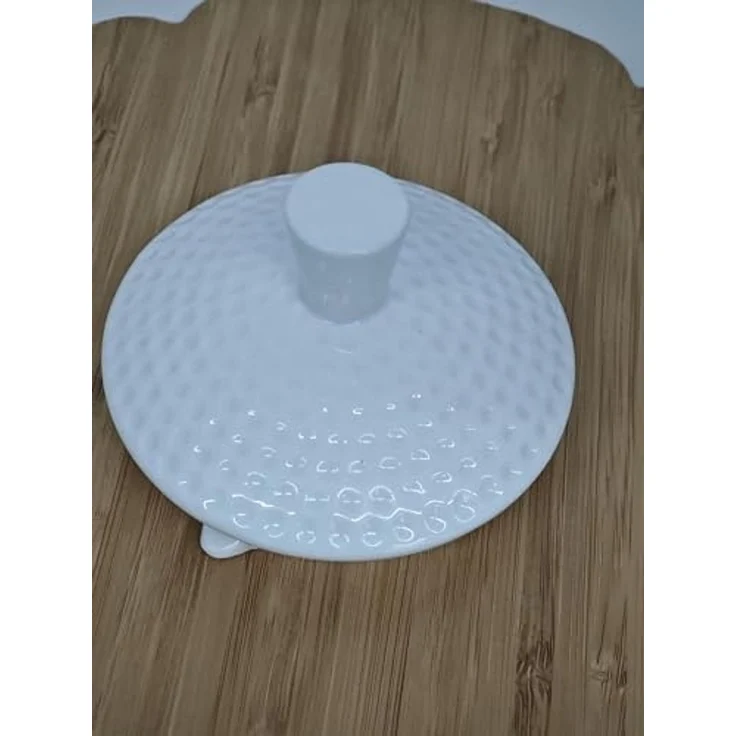 KVOTA Universaldeckel Ersatz Deckel aus Keramik für Wasserkocher 1,5 Liter "Weißer Schwan", (1-tlg) – Bild 3