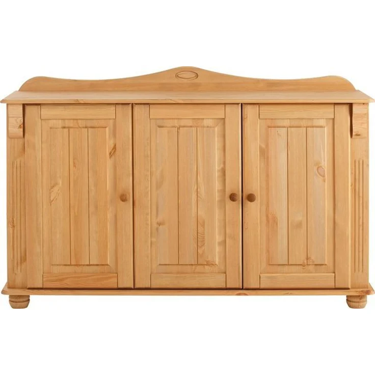 Home affaire Sideboard Adele, Kommode, 3-türig, Breite 130 cm, aus massiver Kiefer, FSC® – Bild 4