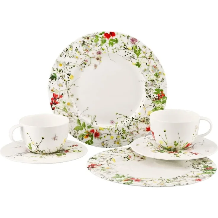Rosenthal Brillance Fleurs Sauvages Set 6tlg. Fahne