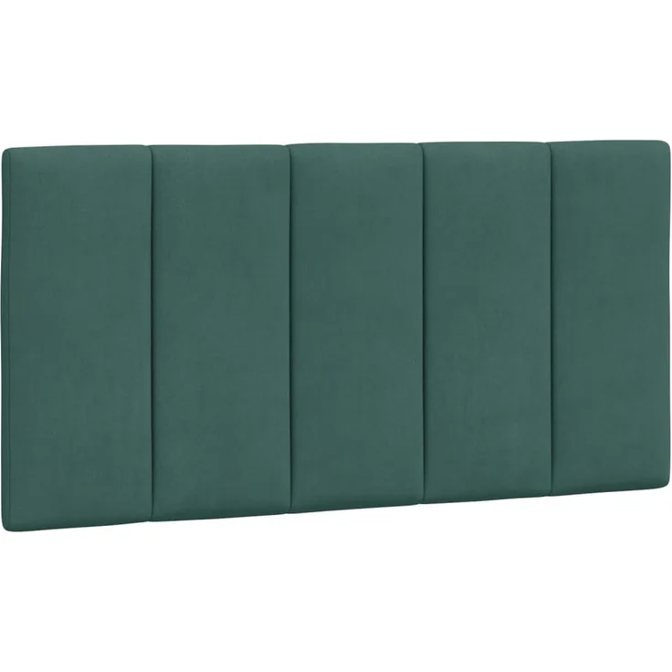 vidaXL Kopfteil-Kissen Dunkelgrün 100 cm Samt 374658 – Bild 2