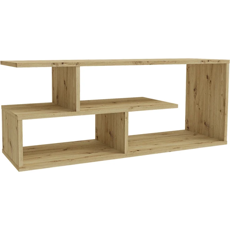 Shefa TV-Lowboard Eden 100 - Eiche Artisan Optik - Modernes TV-Regal (100 cm) – Bild 1