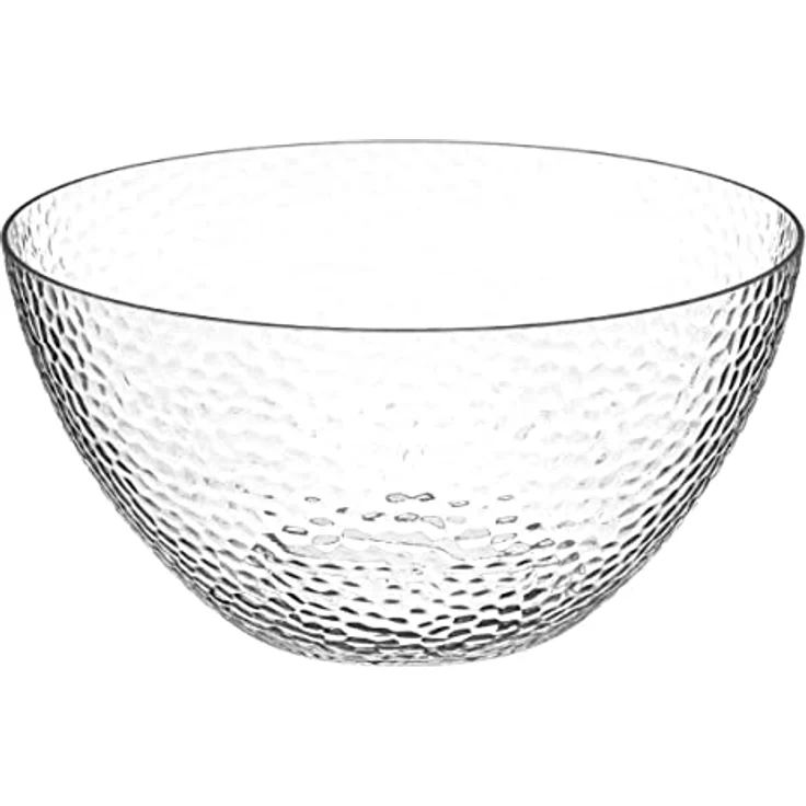 Secret de Gourmet Salatschüssel ESTIVA aus Kunststoff Ø 25 5 cm transparent – Bild 2