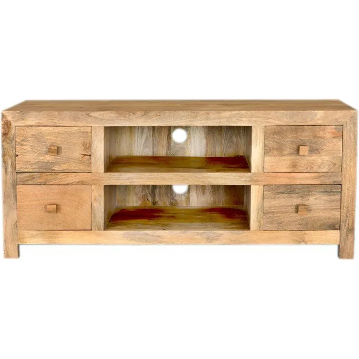 Fernsehtisch Hina 140x60x45 aus Mangoholz