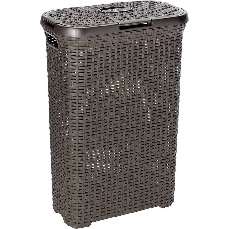 Curver Wäschekorb, Wäschekorb Natural Style 40L