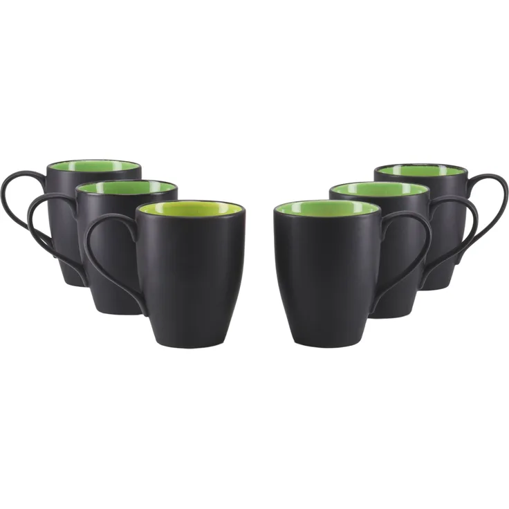 Hot Green, Kaffeebecher 6-tlg (mo)