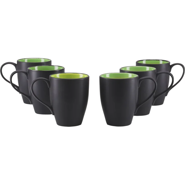 Hot Green, Kaffeebecher 6-tlg (mo) – Bild 1