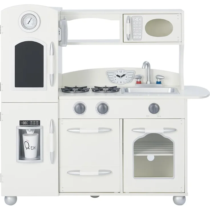 Teamson Classic Collection Kitchen, Wood, Weiß