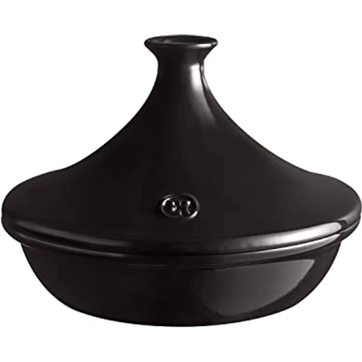 Emile Henry Tajine 27 cm 1,8 L Fusain(Kohle) – Bild 2