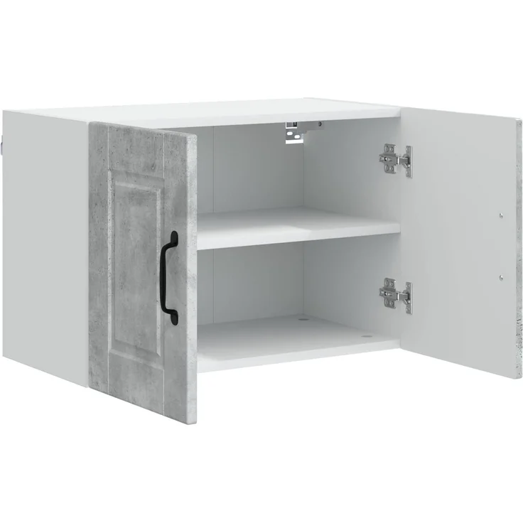 vidaXL Wandschrank PORTO 2 stk. Betongrau 60 x 31 x 40 cm 885272 – Bild 5