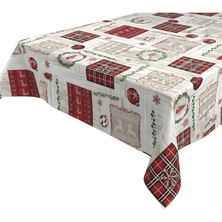 Beautex Tischdecke Weihnachten Wachstuch, Wachstuchtischdecke (1-tlg)