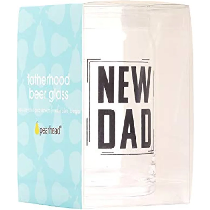 Pearhead New Dad Bierglas für werdende Väter, Vatertag, Opa Geschenk – Bild 6