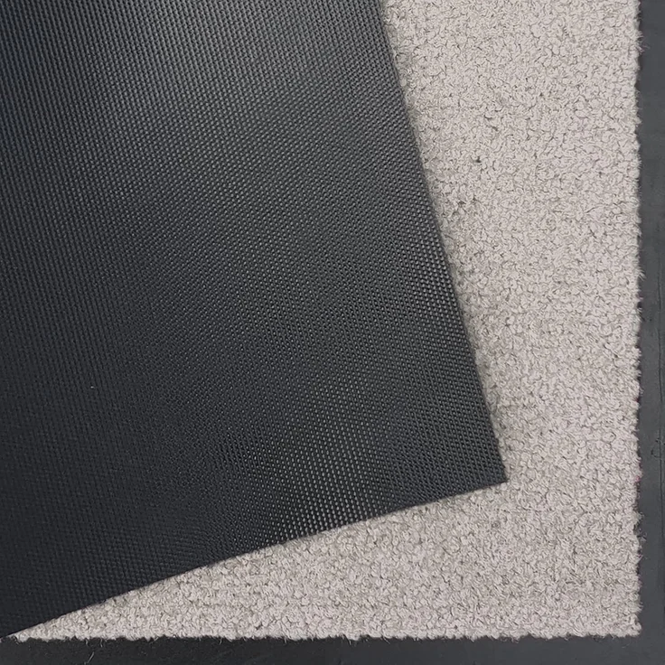 Waschbare Fußmatte Wash & Clean - taupe - 60x90x0,7cm – Bild 4