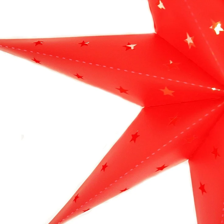 LED Weihnachtsstern 60x60cm für Außen – Bild 2