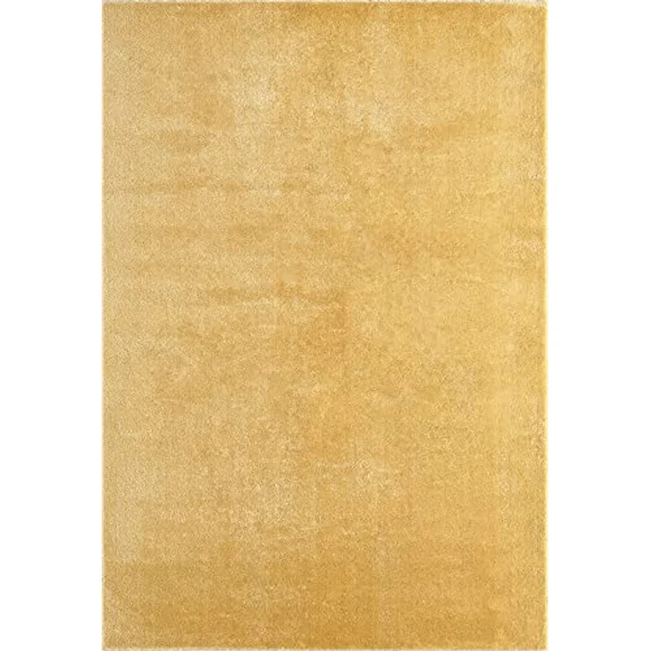 Mia's Teppiche Olivia Wohnzimmer/Schlafzimmer Teppich - waschbar - 160x220 cm, Gold – Bild 6