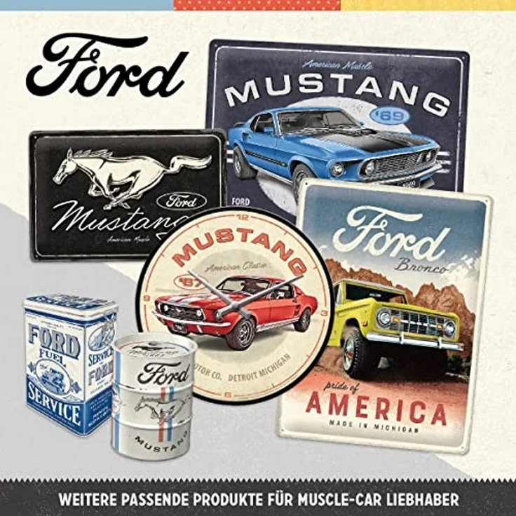 Nostalgic-Art Kaffeedose Aromadose - Ford - Ford Fuel Service – Bild 4