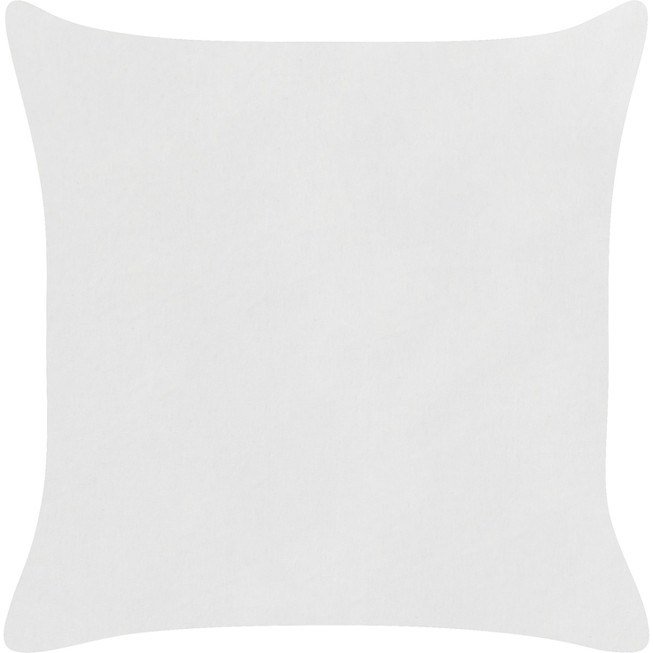 Kissen 2er Set Mit Aufschrift PIZZELLE Baumwolle 45 x 45 cm Cremeweiß – Bild 5