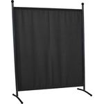 Stellwand groß dunkelgrau