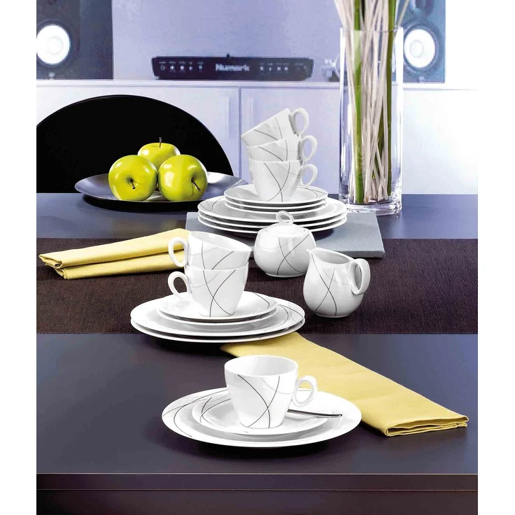 Seltmann Weiden Trio Highline Brotteller ø 19,8 cm 6er Set – Bild 2