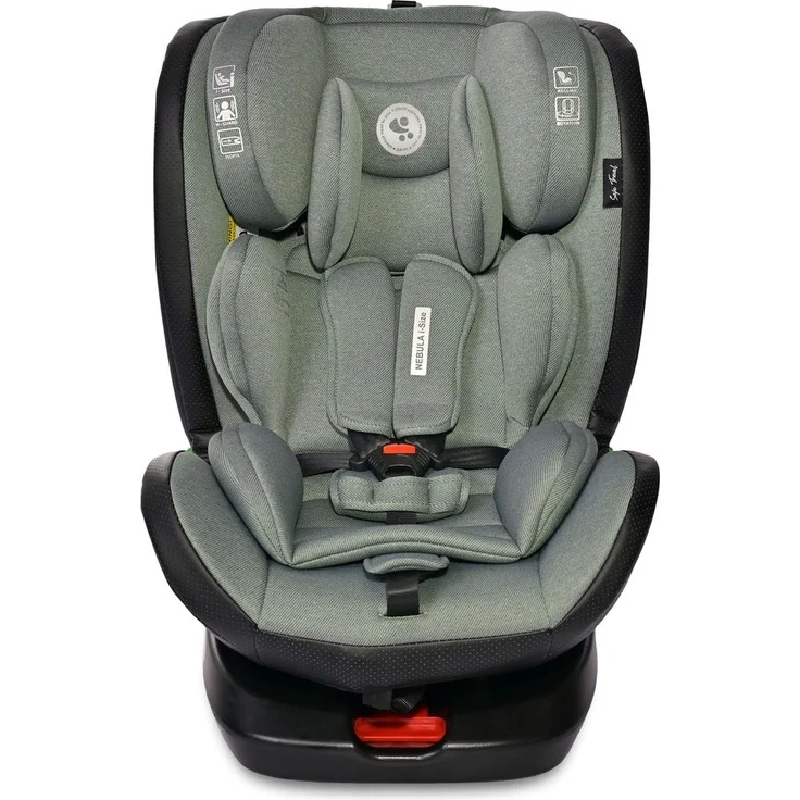 Lorelli i-Size Kindersitz Nebula (40-150cm) Isofix, 360° drehbar, verstellbar hellgrün – Bild 2