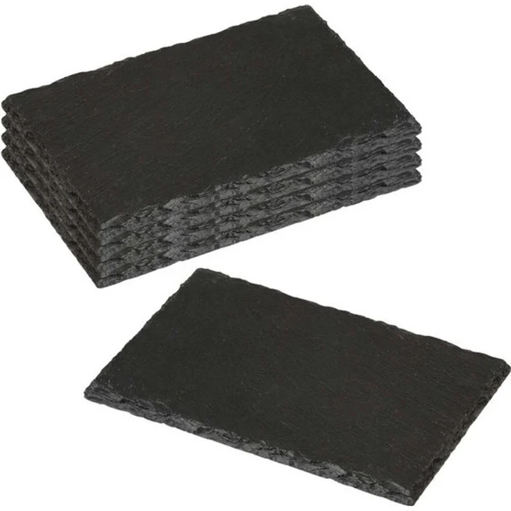 5 Stück Buffetplatte aus Schiefer - 22 x 14 cm – Bild 2