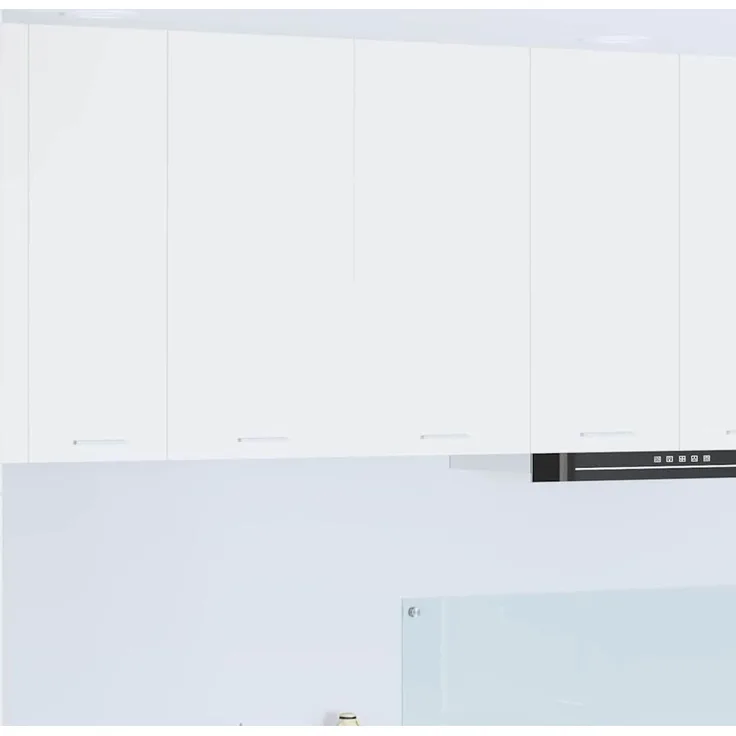 vidaXL Hängeschrank mit 2 Türen Weiß 80 x 31 x 80 cm Holzwerkstoff 884282