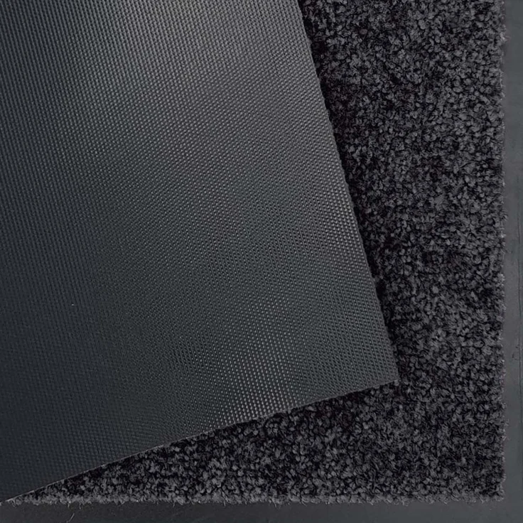 Waschbare Fußmatte Wash & Clean - schwarz - 60x90x0,7cm – Bild 3