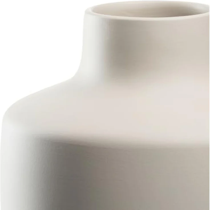 LEONARDO HOME Milano Keramikvase, moderne Dekovase für kunstvolle Blumen-Bouquets, creme, Höhe 21,5 cm – Bild 3