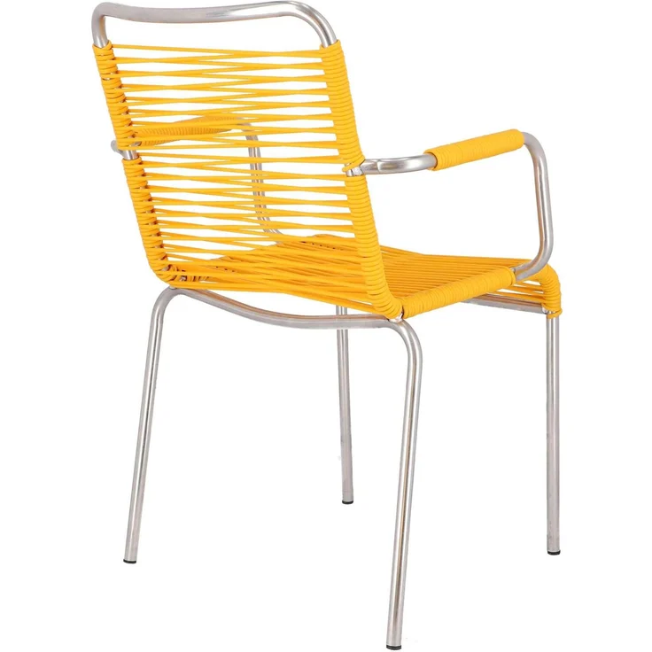 Outdoor Stapelsessel Fiam MYA SPAGHETTI gelb – Bild 5