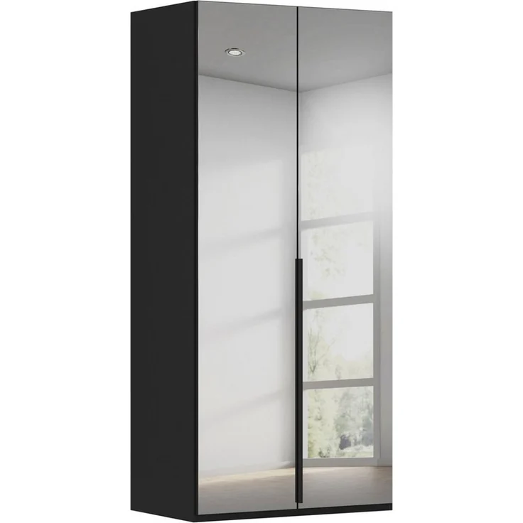 LeGer Home by Lena Gercke Kleiderschrank Schrank Garderobe Ankleide Schlafzimmer Flur SERINA Eyecatcher (3 verschiedene Ausstattungen BASIC/CLASSIC/PREMIUM (inkl. SOFT-CLOSE) in 6 Breiten (101 - 401 cm) mit Front Glas oder Dekor MADE IN GERMANY – Bild 1
