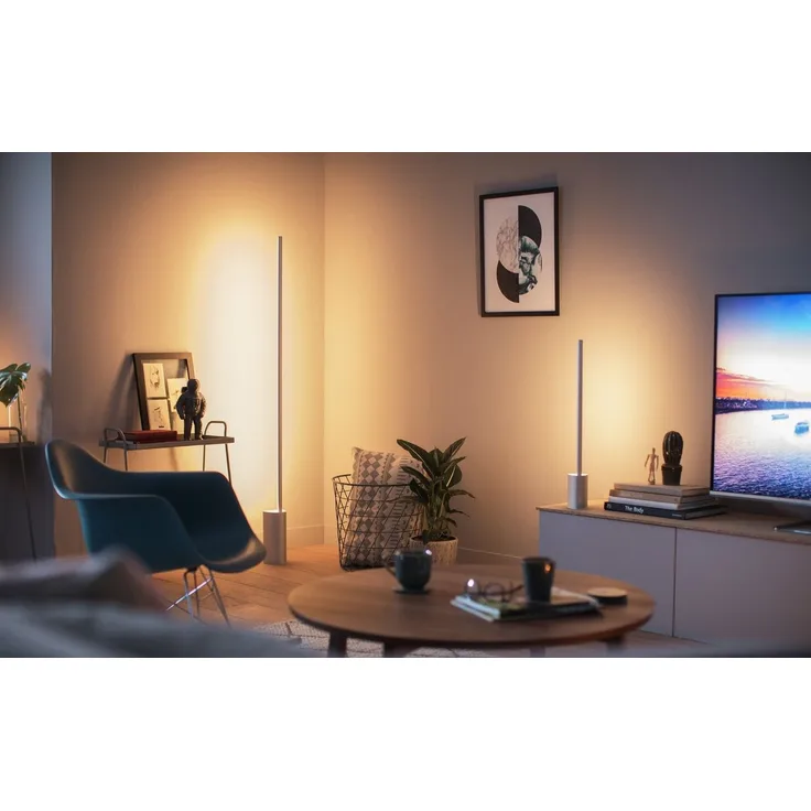 Philips Hue Gradient Signe Multicolor Table Lamp - White