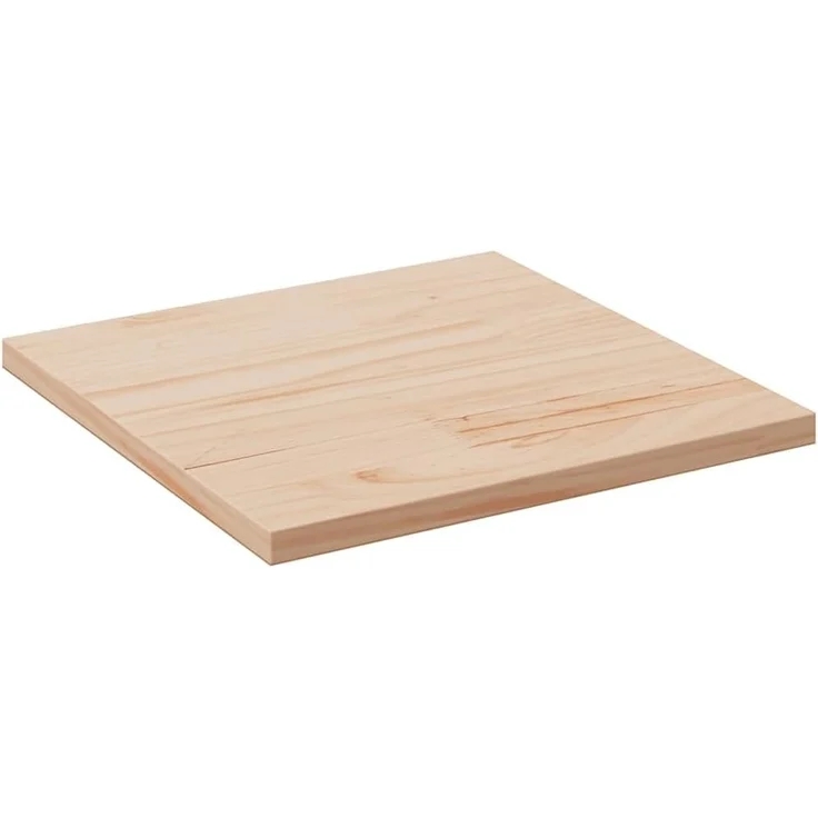 vidaXL Tischplatte 50x50x1,7 cm Quadratisch Massivholz Kiefer 847410 – Bild 5