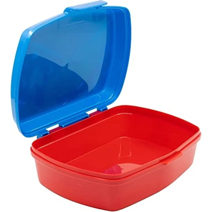 Marvel Avengers Lunchbox für Jungs mit Motiv ca. 17,5 x 14 x 6 cm – Bild 3