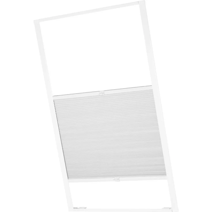 ventanara Dachfensterplissee Dachfenster passend für Velux Fenster Weiß Verdunkelung PK06 – Bild 1