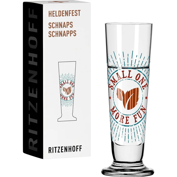 Ritzenhoff 1061012 Schnapsglas #12 HELDENFEST Rebecca Buss 2022