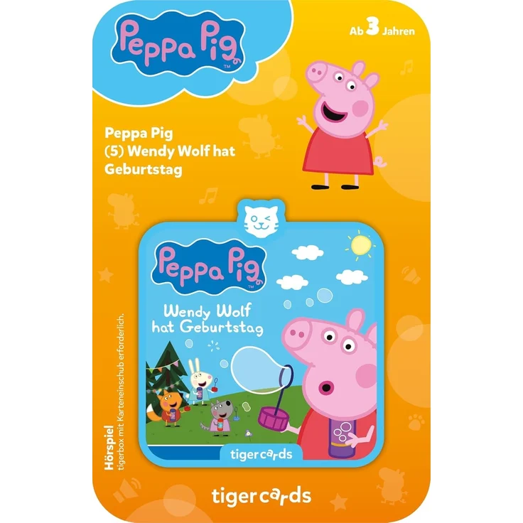 Tiger Media tigercard - Peppa Pig - Wendy Wolf hat Geburtstag – Bild 1