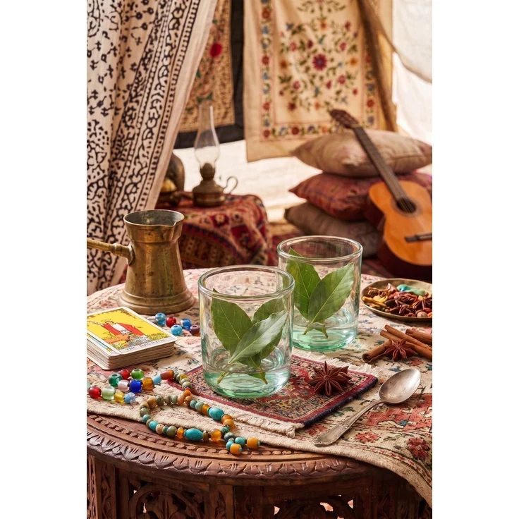 Hermia Concept 'PB-420112-Y' Gläser-Set (4-teilig), Transparent, 7 x 7 x 8,9 cm, 270 ml – Bild 1