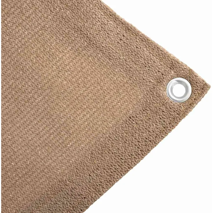 vidaXL Zeltteppich Taupe 400x800 cm HDPE 310755 – Bild 6