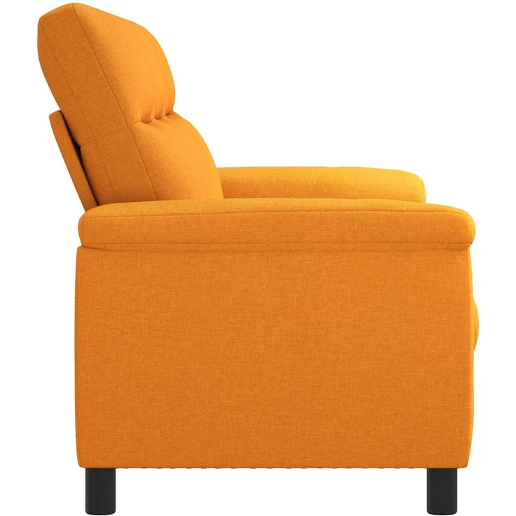 vidaXL Sofa Dunkelgelb 214 x 90 x 95 cm Stoff 42040973 – Bild 3