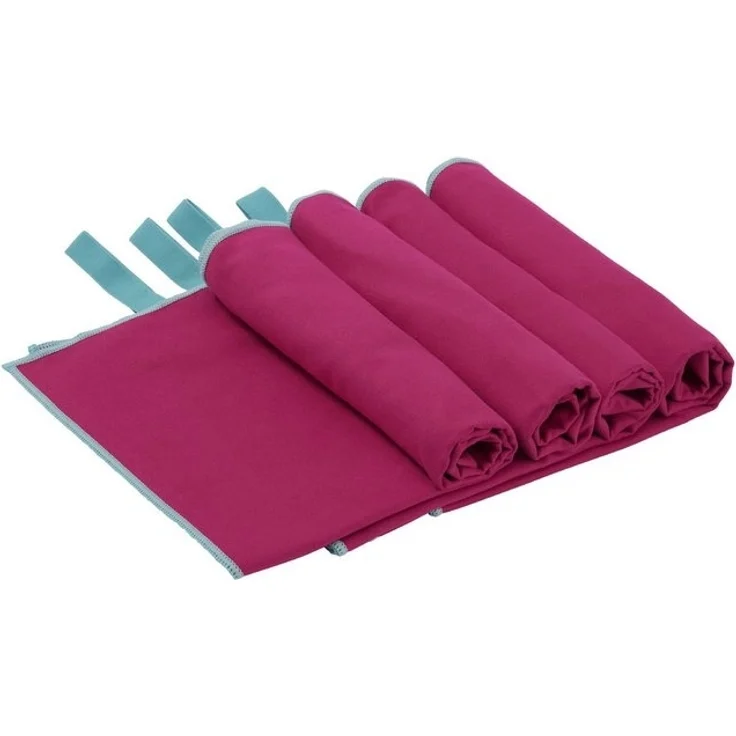 OTTO home Handtücher Leoa, diverse Größen, Sporthandtuch, Reisehandtuch, Strandtuch, Microfaser (4-St), sehr leicht, kompakt, schnelltrocknend, Mikrofaser mit Kontrastnaht – Bild 4
