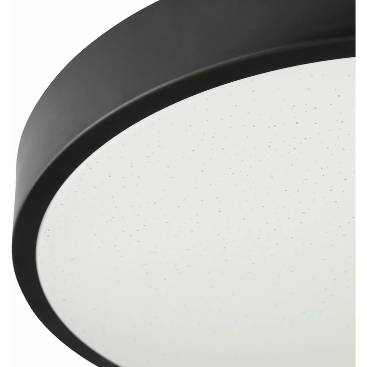 Brilliant LED Deckenleuchte Slimline Starry Ø 39 x 6,5 neutralweiß schwarz-weiß – Bild 3