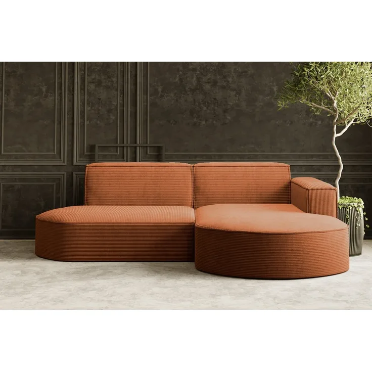Kaiser Möbel Ecksofa Designer MODENA STUDIO L stoff Poso, Neve, Quelle