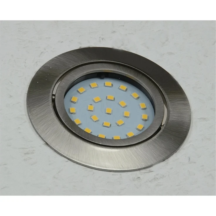 LED-Einbauleuchte "Flat-32dim" warmweiß80x32mm, 5W, 590lm, Edelstahl gebürstet – Bild 7
