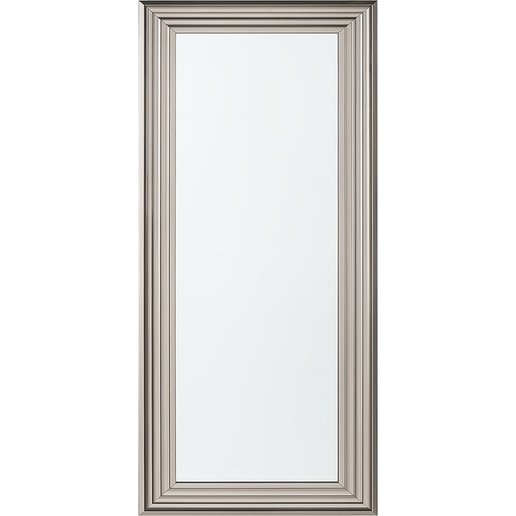 Wandspiegel silber rechteckig 50x130 cm CHATAIN