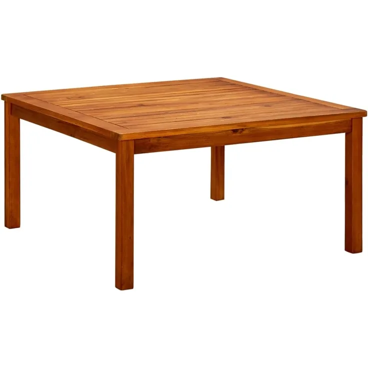 vidaXL Garten-Couchtisch 85x85x45 cm Massivholz Akazie 316396