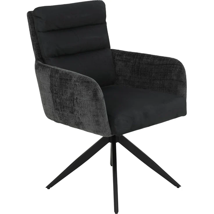 2er Set Sesselstuhl Leandra, XL Sitzbreite - Anthrazit – Bild 10
